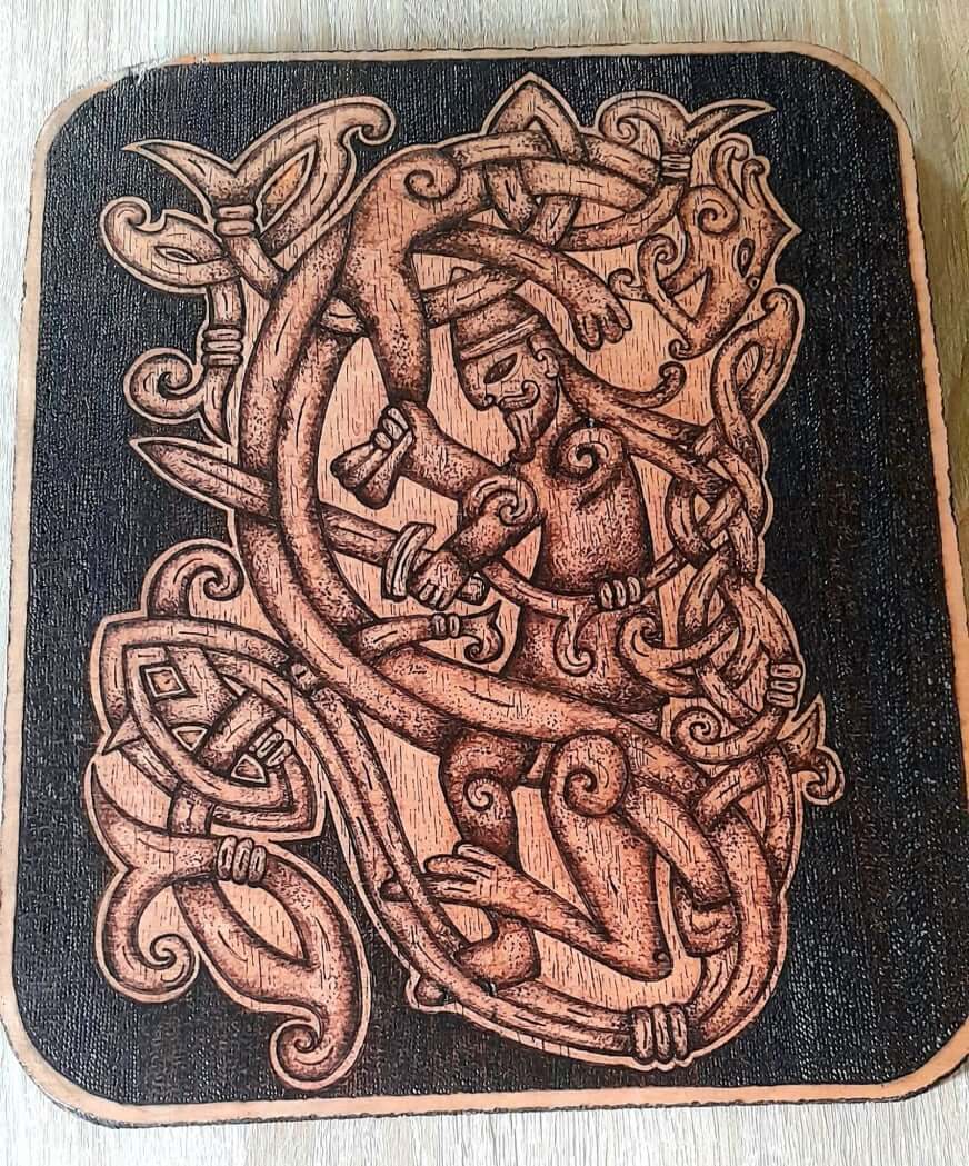 Gravure sur bois